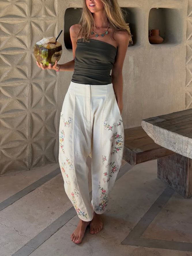 Casual Strapless Tube Top