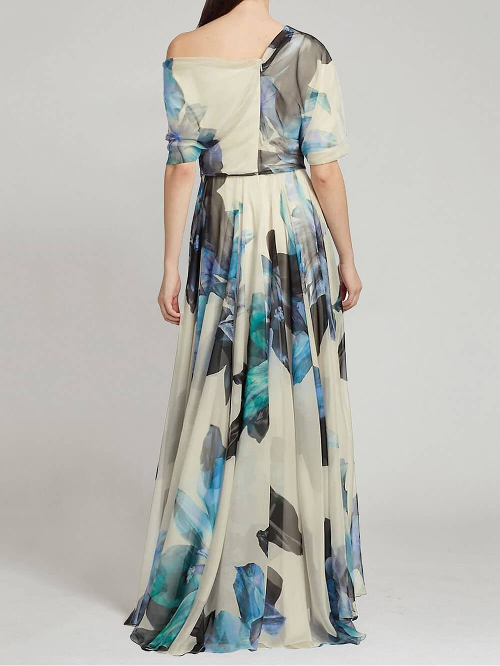 Bohemian Holiday Style Strappy Lolita Skirt Print Dress