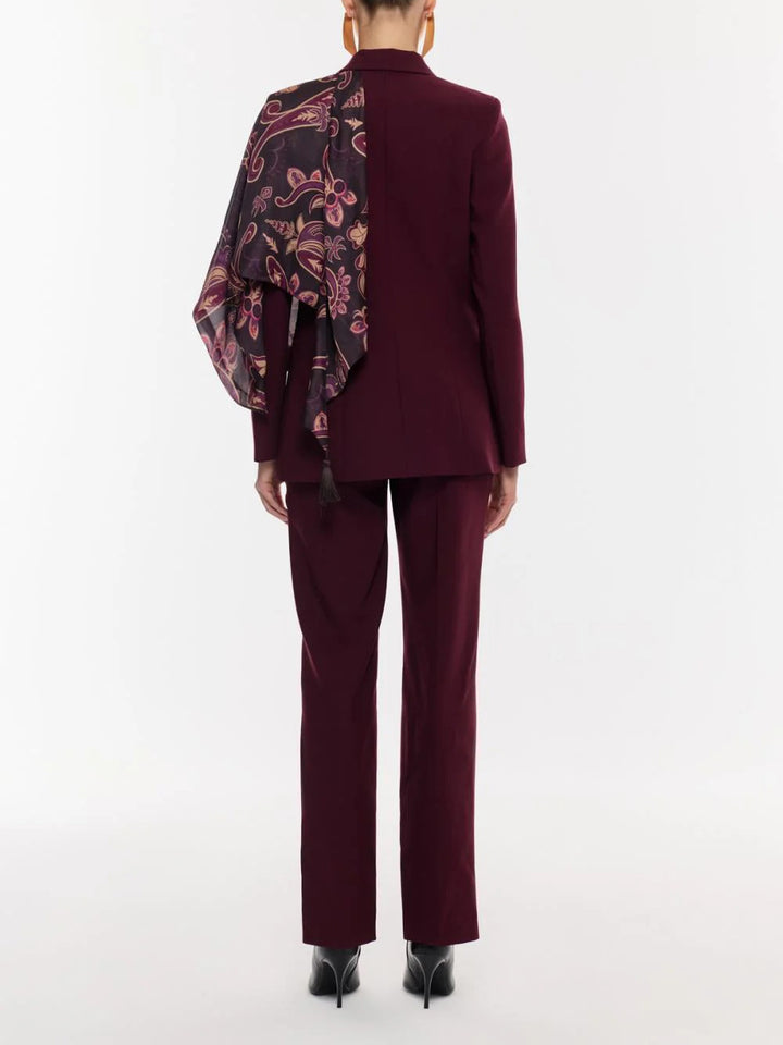 Elegant High-Waist Straight-Leg Trousers
