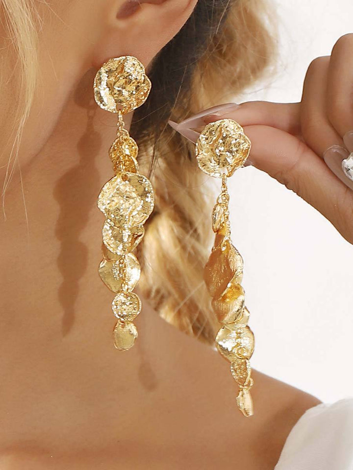 Minimalist Irregular Tassel Earrings