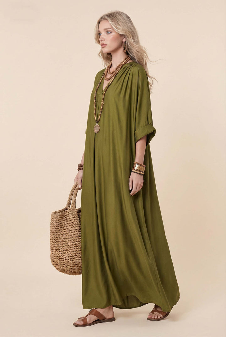 Minimalist Loose Shirt Dress