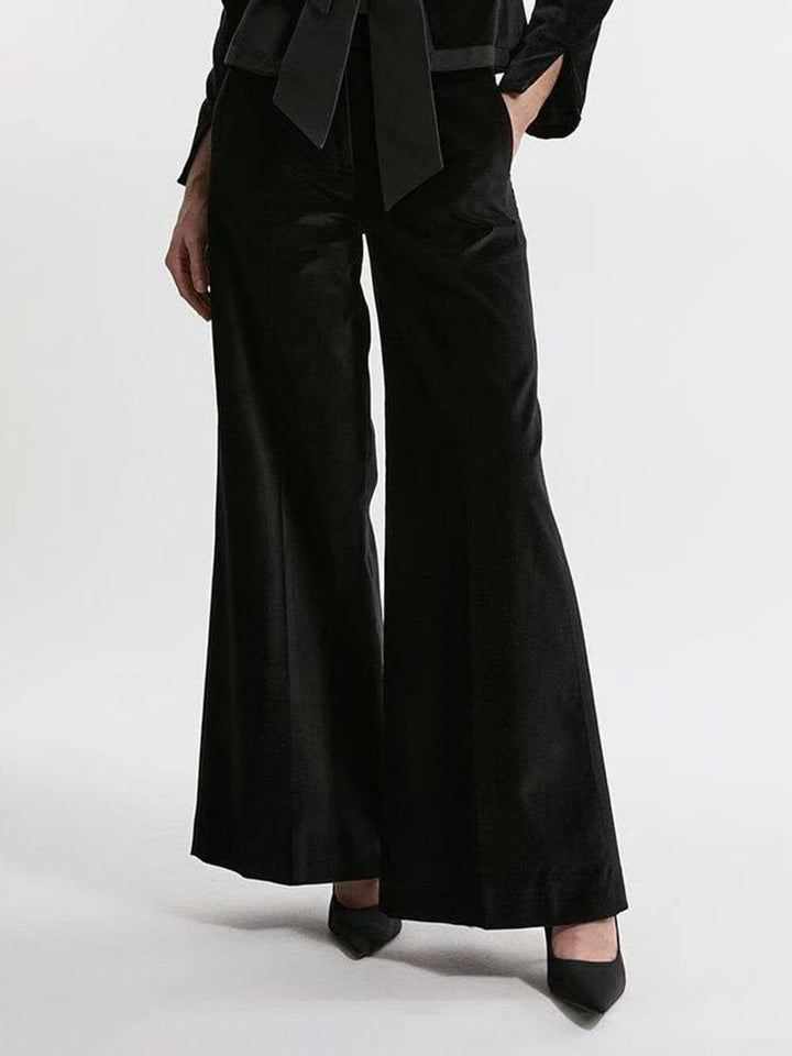 Elegant Bow-Tie Long-Sleeve French Blouse