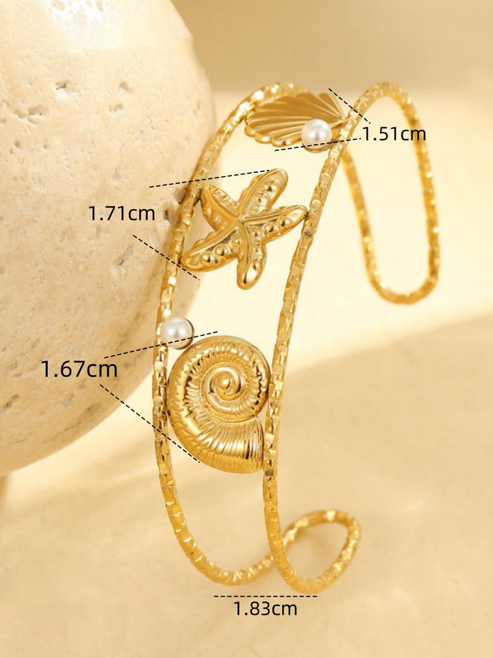 Personalized Ocean Seafood Shell Bracelet