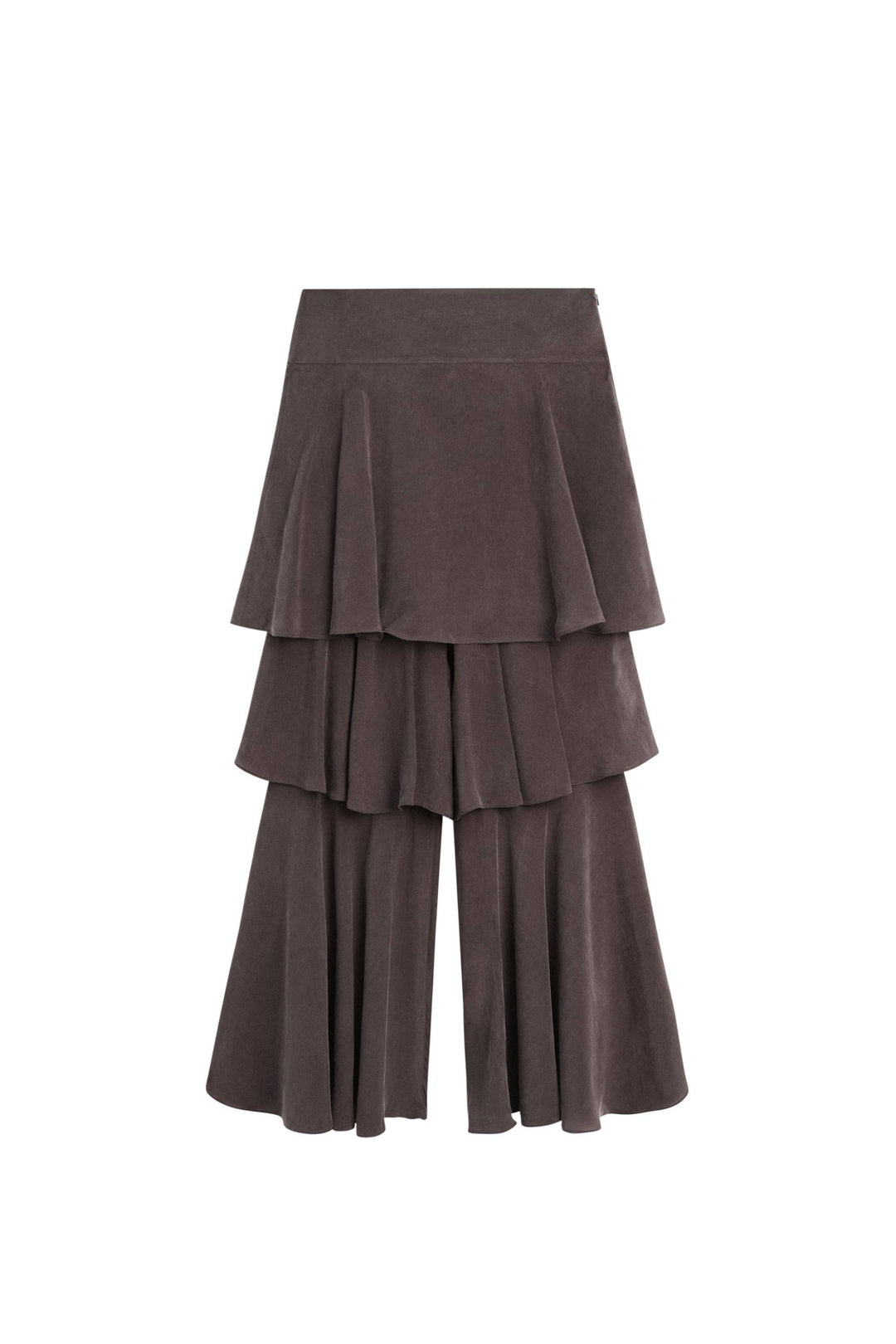 Vest Top And Ruffled Pants Set