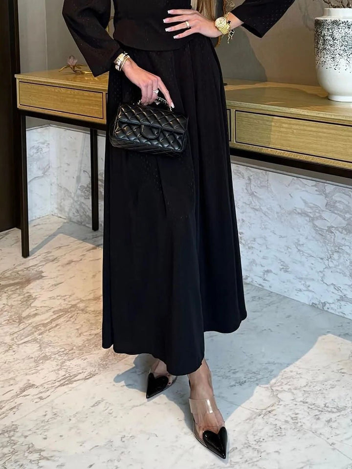 Elegant spalte møter skjørt i A-linje